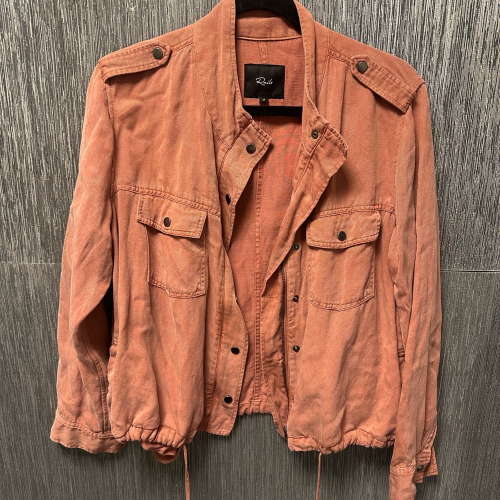 RAILS COLLINS ROSE DUST JAKET - Picture 2 of 7